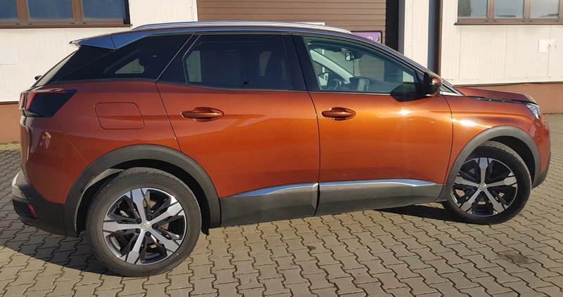 Peugeot 3008 cena 98900 przebieg: 53900, rok produkcji 2018 z Tarnów małe 596